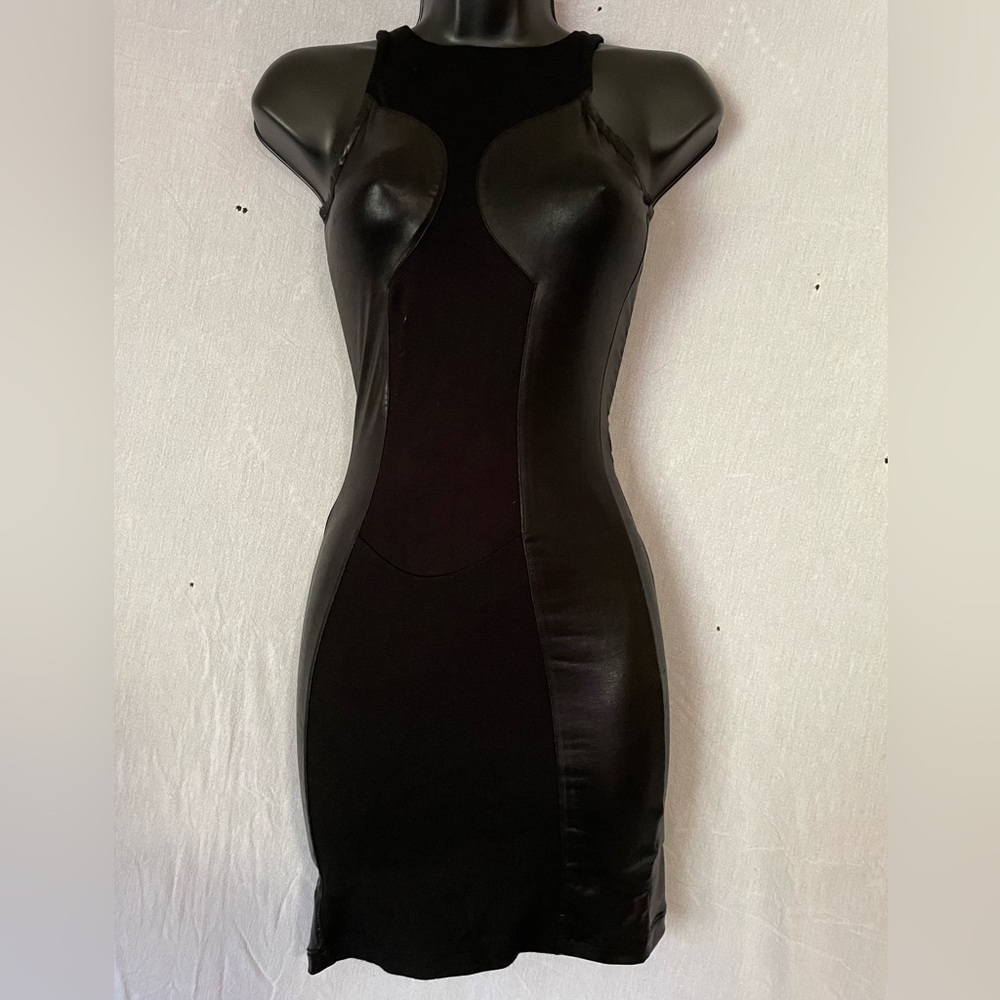 NWOT Brian Lichtenberg little black dress in size xs